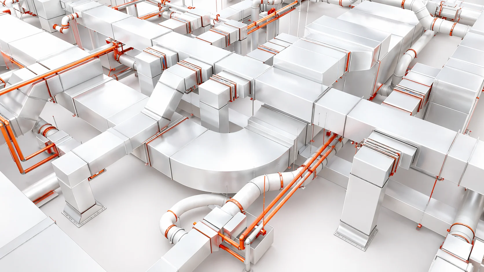Mechanical and plumbing model coordination